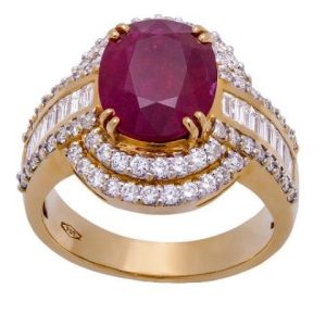 Bague ruby - quentin